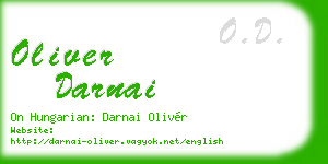 oliver darnai business card
