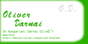 oliver darnai business card